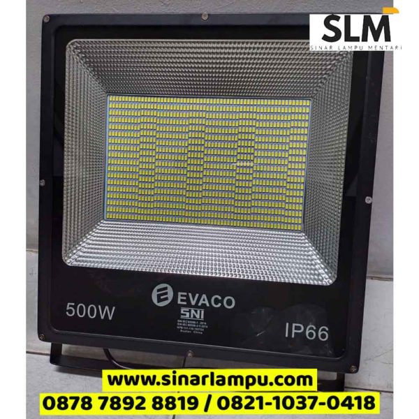 Lampu Sorot Evaco 500 Watt SNI IP66 Outdoor