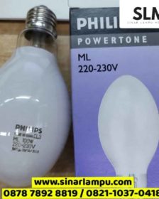 Lampu Philips Powertone ML 100 Watt Fitting Base E27