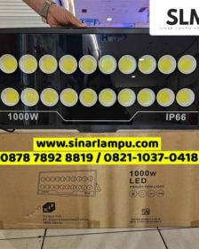 Lampu Sorot LED 1000 Watt COB Body Panjang IP66 SNI