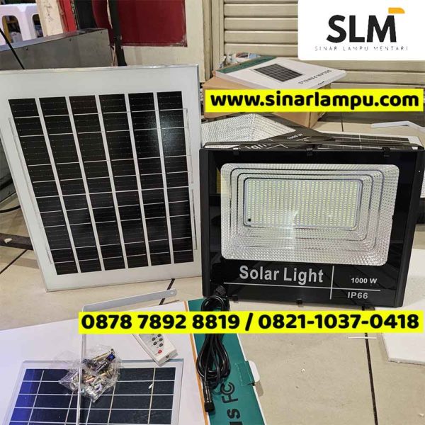 Lampu Sorot Solar Panel 1000 Watt IP66