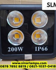 Lampu sorot LED 200 Watt COB IP66 Waterproof