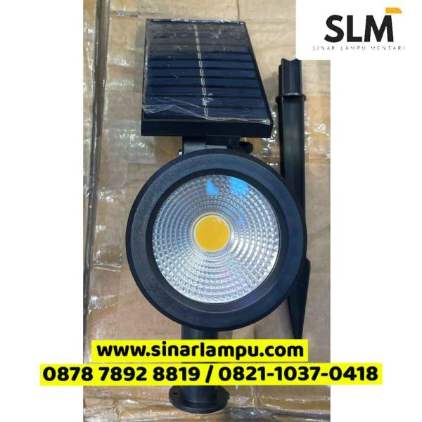 Lampu Sorot Taman Solar Panel 5 Watt Warmwhite