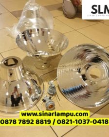 Kap Lampu Gantung industri Mirror 14 Inch