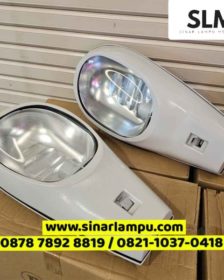 Kap Lampu Jalan Cobra Kaca Datar Fitting E40 dan E27