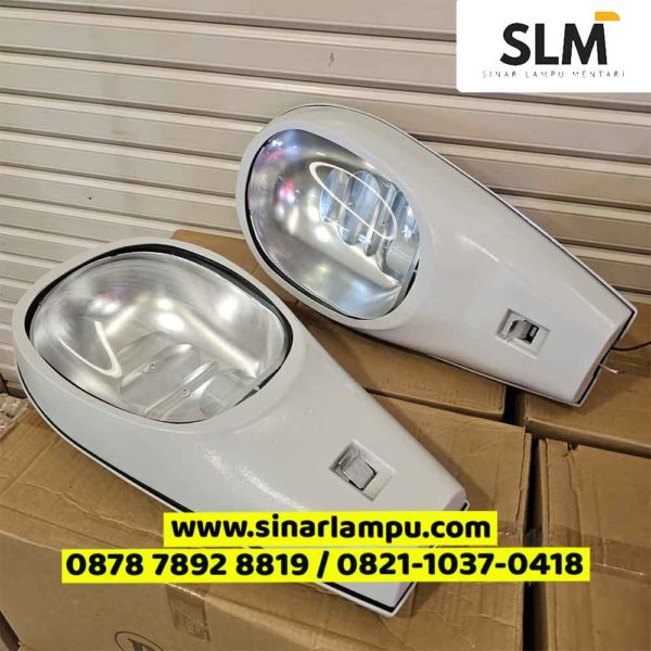 Kap Lampu Jalan Cobra Kaca Datar Fitting E40 dan E27