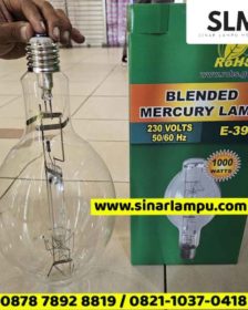 Lampu Mercury Lamp Blended E40 1000 Watt ROHS