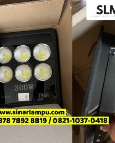 Lampu Sorot 300 Watt LED COB IP66 SNI