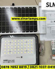 Lampu Sorot Solar Panel 100 Watt LED