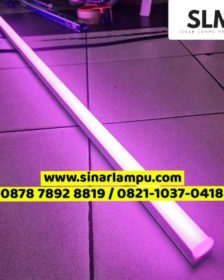 Lampu T5 LED 16 Watt Panjang 120cm Warna Pink