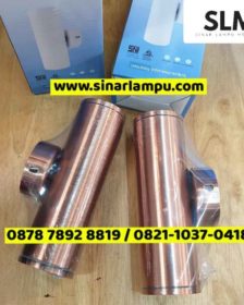 Kap Lampu Dinding Stainless Rose Gold Fitting MR16