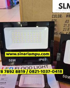 Lampu Sorot LED Floodlight 50 Watt IP65 Waterproof