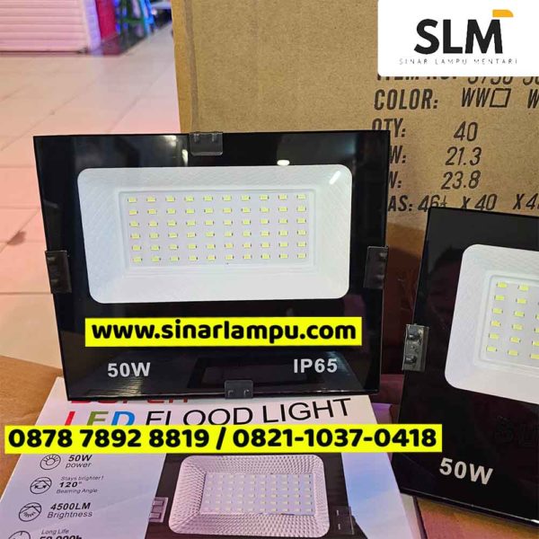 Lampu Sorot LED Floodlight 50 Watt IP65 Waterproof