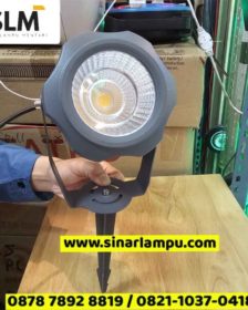 Lampu Sorot Taman Tancap 25 Watt COB Warm White