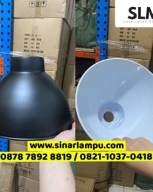 Kap Lampu Gantung Hitam 12inch, 14inch, 16inch