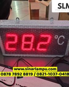 Lampu Display Temperatur Suhu 3 Digit Tinggi Angka 10cm