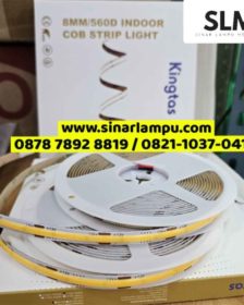 Lampu LED Strip Kingtas 5M 12V COB 8mm 560D 12W/M IP20