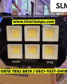 Lampu Sorot LED 300 Watt 6 Mata IP66 Outdoor