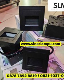 Lampu Tangga LED 3 Watt Body Hitam Cahaya Warmwhite