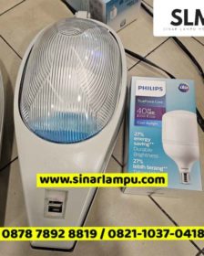 Kap Lampu Jalan PJU Cobra Komplit 40 Watt LED Philips