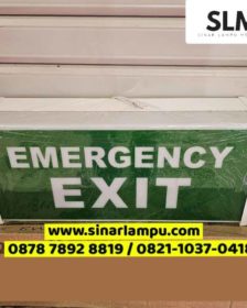 Lampu Dinding Box Lampu Emergency EXIT TL-D 10 Watt