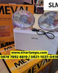 Lampu Emergency Mata Kucing Meval MP2-03A 2x4 Watt