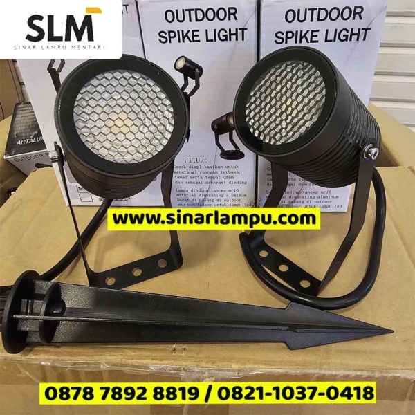 Lampu Sorot Taman Pohon 7 Watt LED 3000K Warmwhite