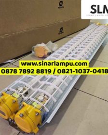 Lampu TL Explosion Proof Warom 2x36 Watt atau 2x18 Watt LED