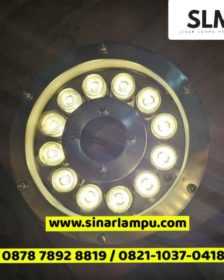 Lampu Kolam Air Mancur 12 Watt DC 12V Cahaya Warmwhite