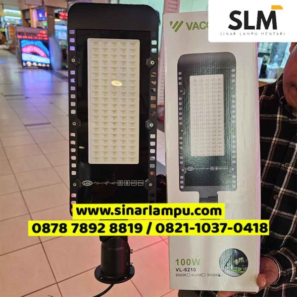 Lampu Jalan PJU LED 100w 3000K Vacolux type VL-6210