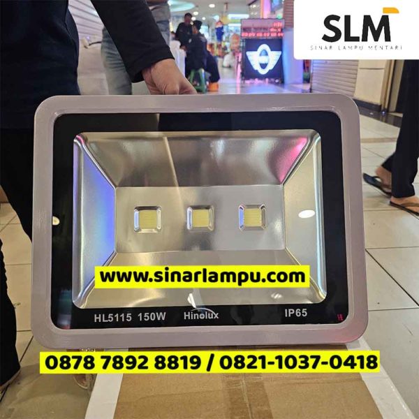 Lampu Sorot HL5115 150 Watt LED 3mata Cahaya Putih Hinolux