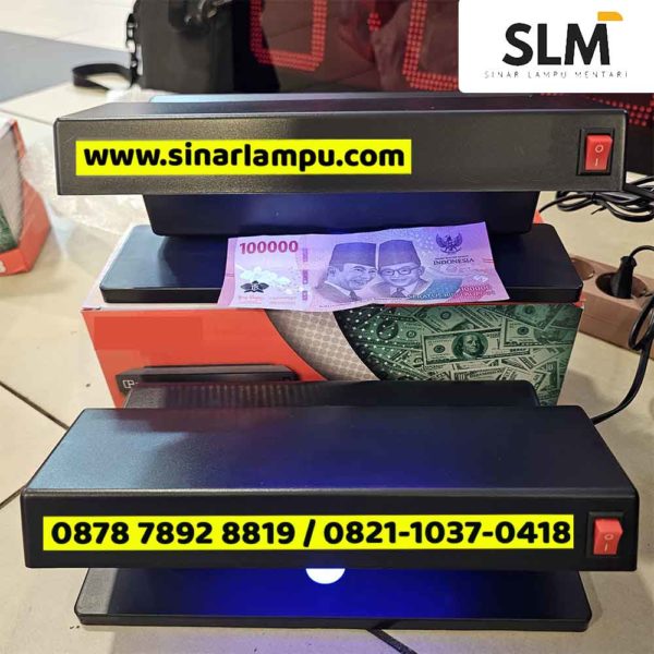 Lampu Money Detector 2x6 Watt ( UV Deteksi Uang )
