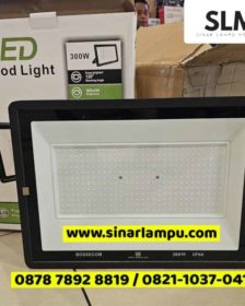 Lampu Sorot LED SMD Bossecom 300 Watt Cahaya Putih IP66