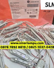 Lampu LED Module 2 Mata GE DC 24 Volt Cahaya Putih