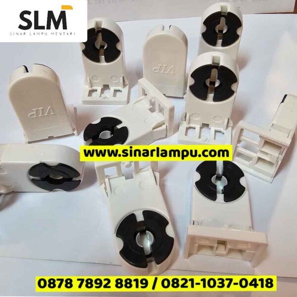 Fitting Lampu VIP untuk TL T8 LED