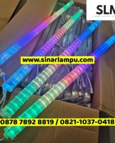 Lampu Hias Dekorasi LED Pelangi 1 Meter RGB 220V