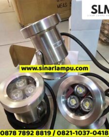 Lampu Kolam Underwater 3 Watt DC 24V Warmwhite 3000K