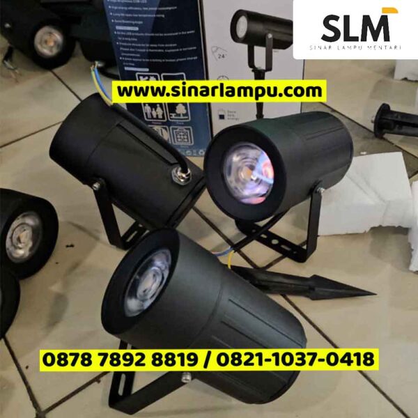 Lampu Sorot Taman LED Spot Light COB 18 Watt Warmwhite