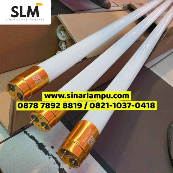 Lampu TL LED T8 24 Watt panjang 150cm 6500K 3200Lm