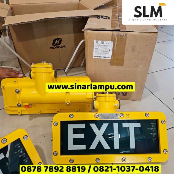 Lampu EXIT Explosion Proof WAROM BAYD85-BF
