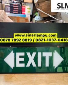 Lampu Plafond Emergency EXIT Panah Kiri dan Kanan TL-D 10W