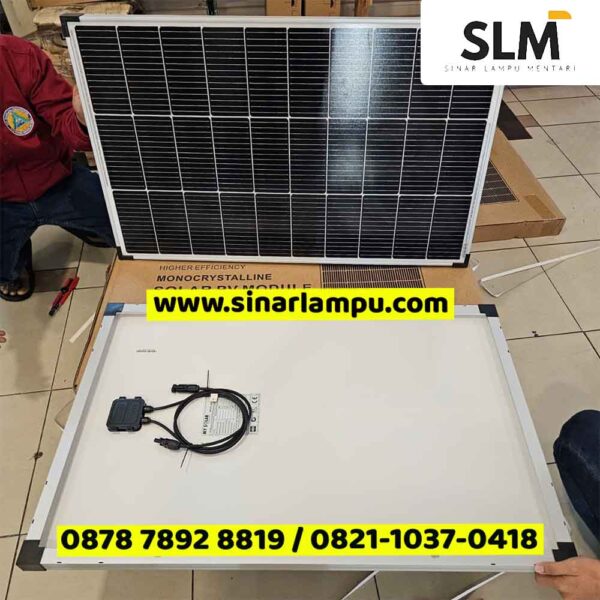 Solar Panel 100WP Monocrystalline ( Solar PV Modul ) Higher Efficiency