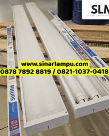 Kap Lampu Gantung Office Komplit Set 2x18 Watt LED Philips