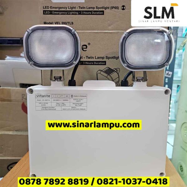 Lampu Emergncy Mata Kucing Vitalite VEL 280/TLS