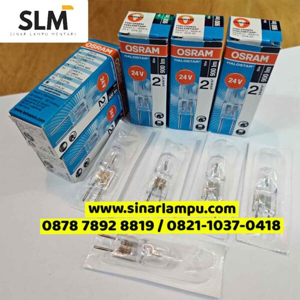 Lampu Halogen Halostar Osram 50 Watt 24 Volt 900Lm