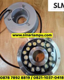 Lampu Kolam Air Mancur 18 Watt 18 Mata LED Dia. 18cm