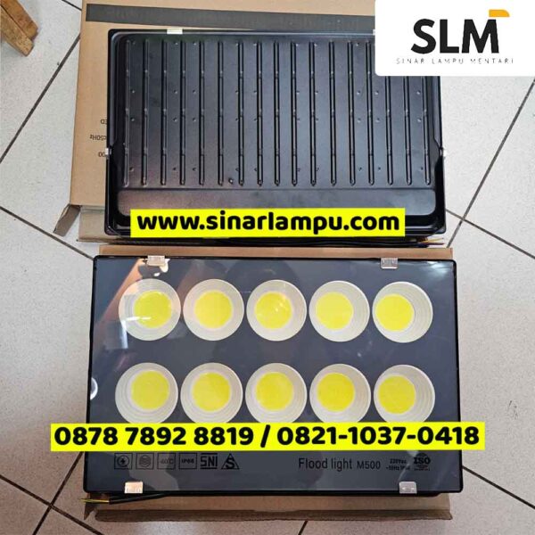 Lampu Sorot LED Floodlight 500 Watt COB IP66 SNI