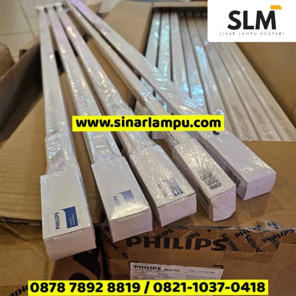 Kap TL LED Philips BN015C untuk TL LED Philips 1xTL LED Philips 120cm